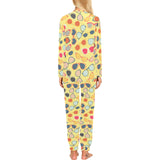 Sun Glasses Pattern Print Design 05 Women's All Over Print Pajama Set