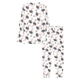 Ostrich Pattern Print Design 02 Women's All Over Print Pajama Set