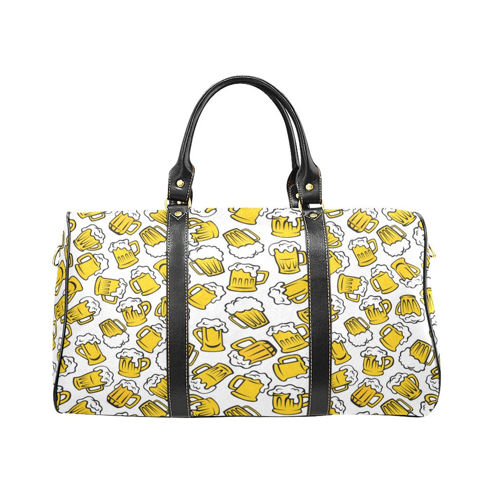 Beer design pattern Travel Bag