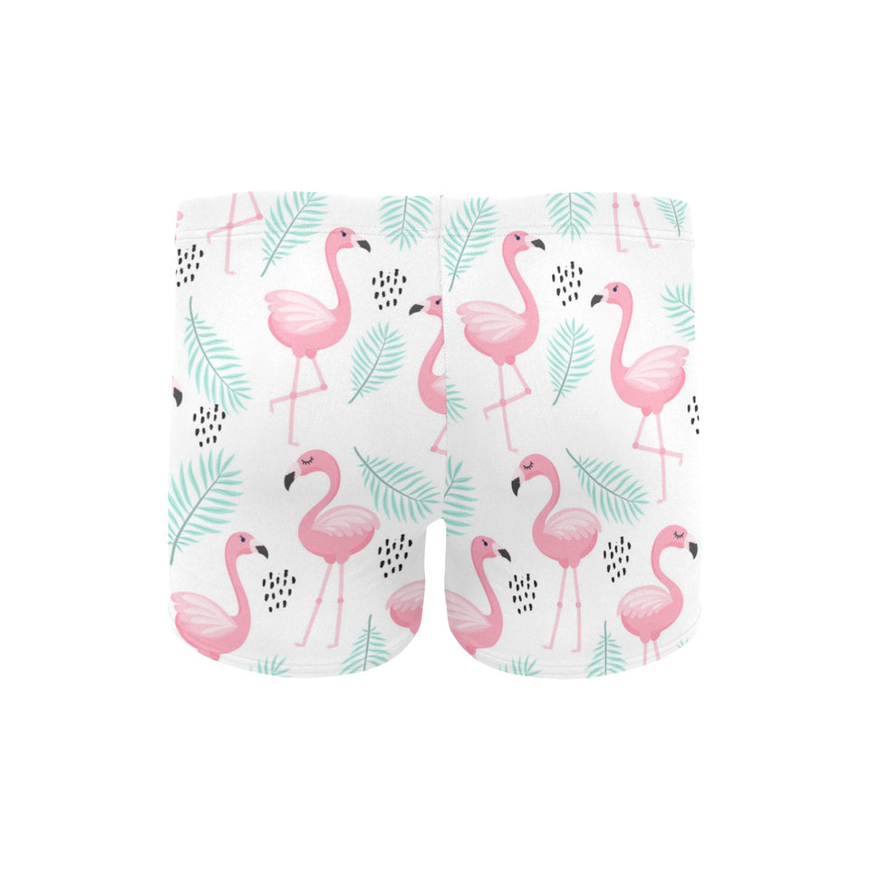 Cute flamingo pattern Men's Swimming Trunks