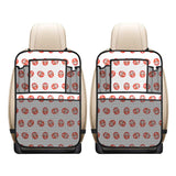 Daruma japanese wooden doll pattern Car Seat Back Organizer
