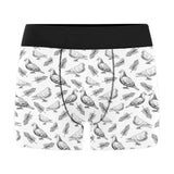 Pigeon Pattern Print Design 05 Men's All Over Print Boxer Briefs Men's Underwear