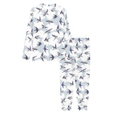 Swallow Pattern Print Design 05 Women's All Over Print Pajama Set