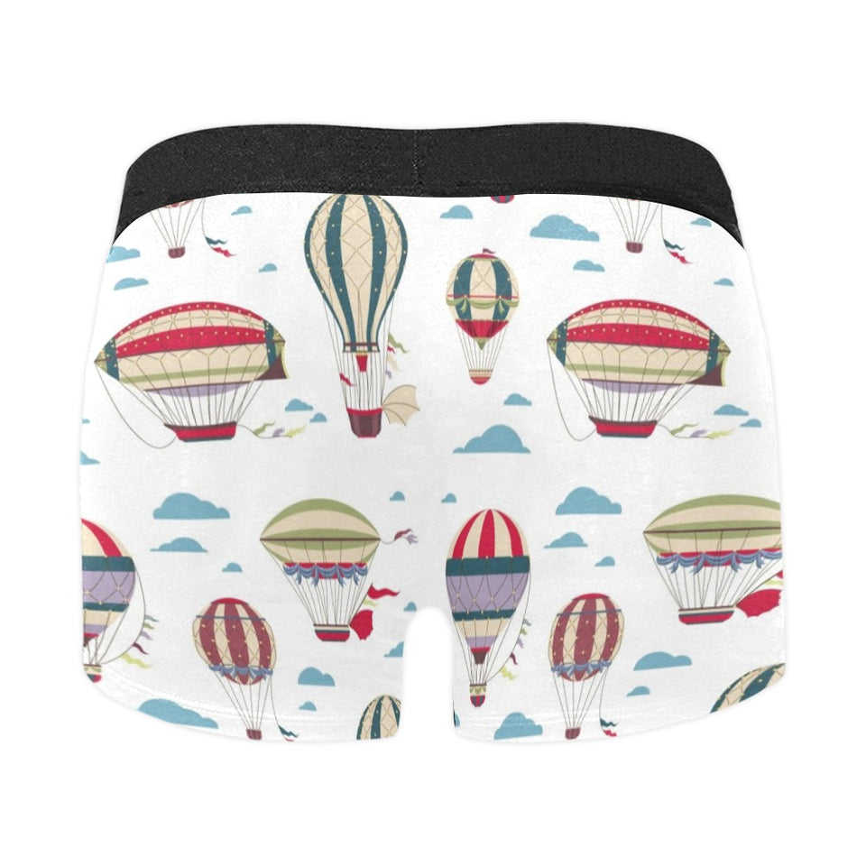 Hot air balloon pattern Men's All Over Print Boxer Briefs Men's Underwear
