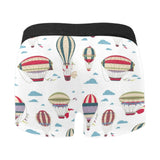 Hot air balloon pattern Men's All Over Print Boxer Briefs Men's Underwear