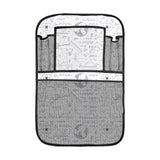 Math Pattern Print Design 03 Car Seat Back Organizer