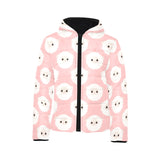 Cute sheep pattern Kids' Boys' Girls' Padded Hooded Jacket