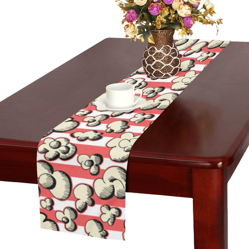 Popcorn Pattern Print Design 05 Table Runner