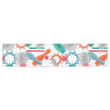 Watercolor bowling pattern Table Runner