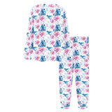 Hummingbird Pattern Print Design 02 Women's All Over Print Pajama Set