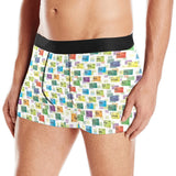 Chemistry Periodic Table Pattern Print Design 05 Men's All Over Print Boxer Briefs Men's Underwear
