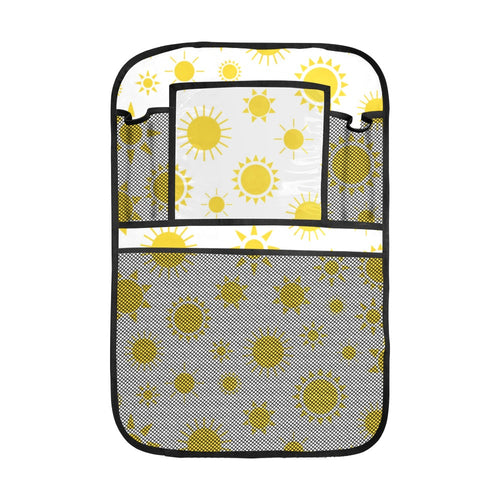 Sun pattern Car Seat Back Organizer