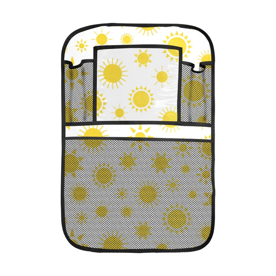 Sun pattern Car Seat Back Organizer