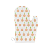 cute onions smiling faces Heat Resistant Oven Mitts