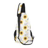 beautiful sunflowers pattern All Over Print Chest Bag