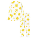 Sun pattern Women's All Over Print Pajama Set