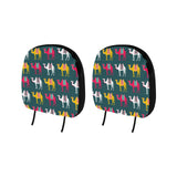 Camel pattern Car Headrest Cover