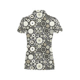 Gear Pattern Print Design 02 Women's All Over Print Polo Shirt