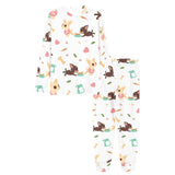Cute Chihuahua puppie pattern Women's All Over Print Pajama Set