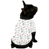 English Bulldog Pattern Print Design 03 All Over Print Pet Dog Round Neck Fuzzy Shirt