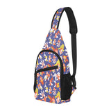 Goldfish Pattern Print Design 04 All Over Print Chest Bag