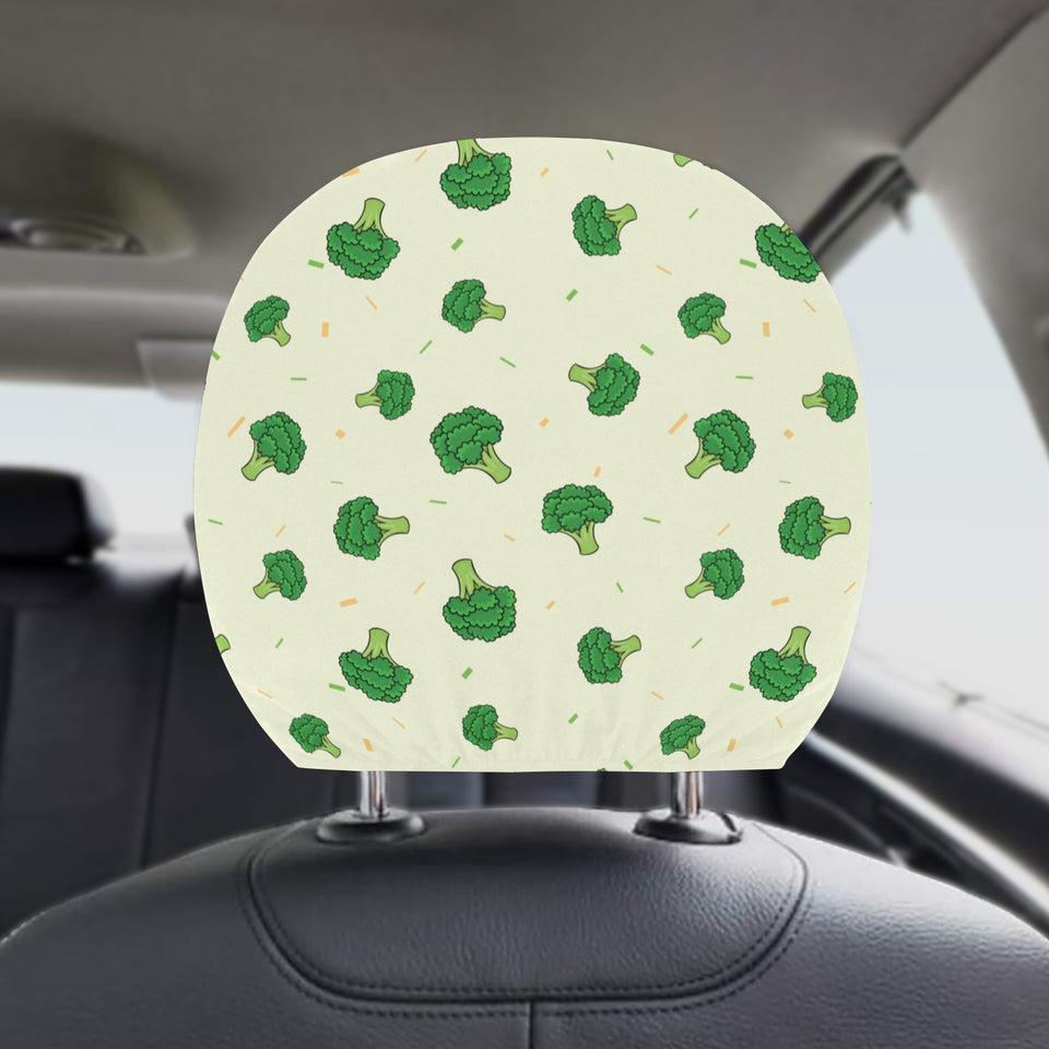 Broccoli pattern Car Headrest Cover