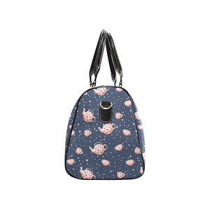 Tea pots Pattern Print Design 04 Travel Bag