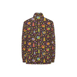 Snail Pattern Print Design 02 Women's Long Sleeve Polo Shirt