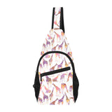 Giraffe Pattern Print Design 02 All Over Print Chest Bag