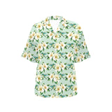 Hummingbird Pattern Print Design 01 Women's All Over Print Hawaiian Shirt