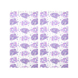Hedgehog Pattern Print Design 05 Gauze Curtain