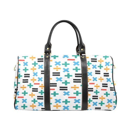 Math Pattern Print Design 05 Travel Bag