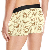 Windmill Wheat pattern Men's All Over Print Boxer Briefs Men's Underwear