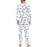 Swallow Pattern Print Design 05 Men's All Over Print Pajama