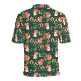 Squirrel Pattern Print Design 03 Men's All Over Print Polo Shirt