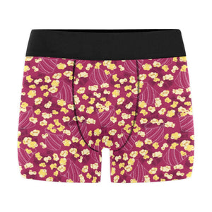 Popcorn Pattern Print Design 02 Men's All Over Print Boxer Briefs Men's Underwear