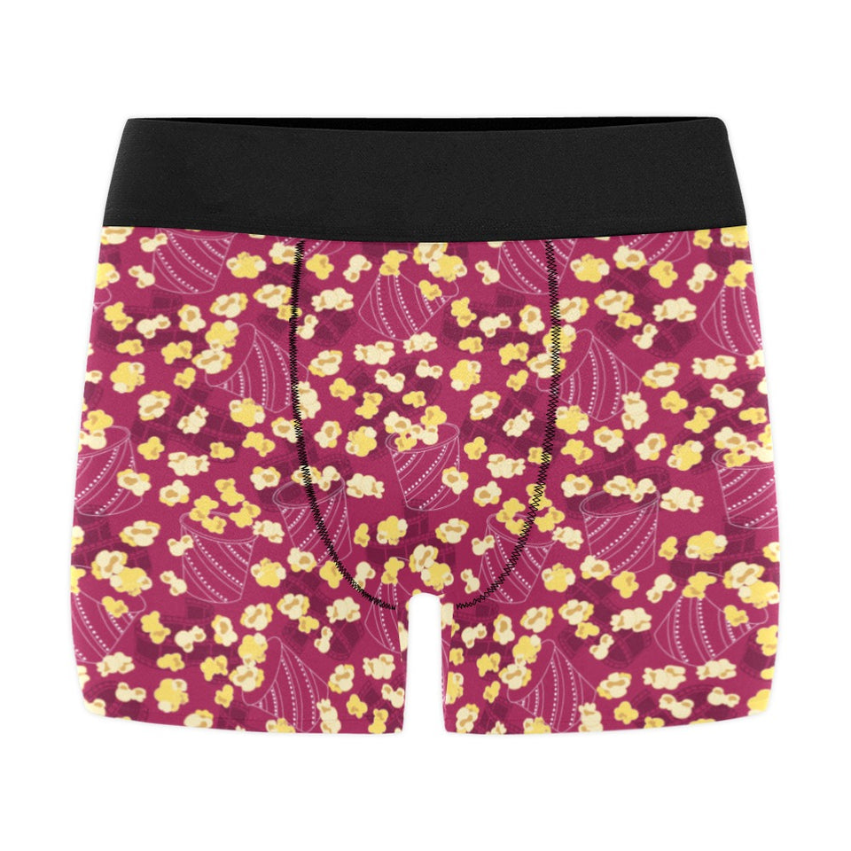 Popcorn Pattern Print Design 02 Men's All Over Print Boxer Briefs Men's Underwear