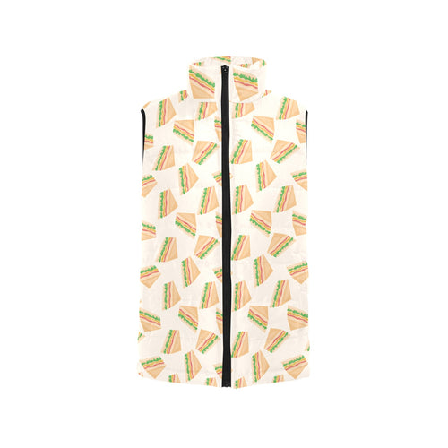 Sandwich Pattern Print Design 01 Men's Padded Vest