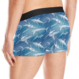 Shark hand drawn Men's All Over Print Boxer Briefs Men's Underwear