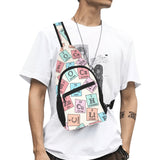 Chemistry Periodic Table Pattern Print Design 02 All Over Print Chest Bag
