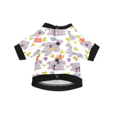 Cute koalas teapots tea All Over Print Pet Dog Round Neck Fuzzy Shirt