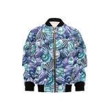 Shell design pattern Kids' Boys' Girls' Bomber Jacket