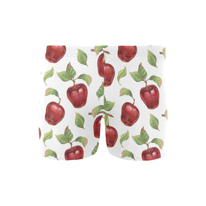 Red apples pattern Men's Swimming Trunks