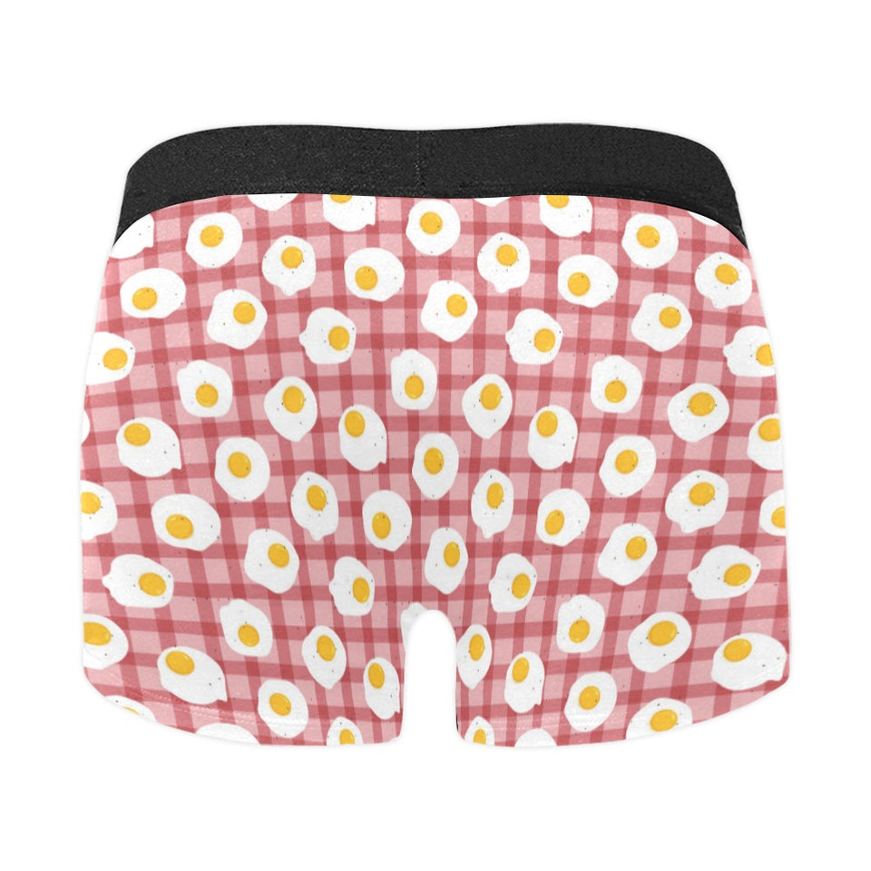 Fried Eggs Pattern Print Design 03 Men's All Over Print Boxer Briefs Men's Underwear