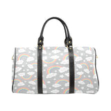 Cute rainbow clound star pattern Travel Bag