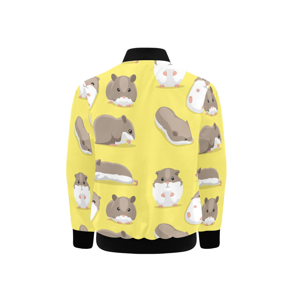 Cute Hamster pattern Kids' Boys' Girls' Bomber Jacket