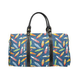 Surfboard Pattern Print Design 01 Travel Bag