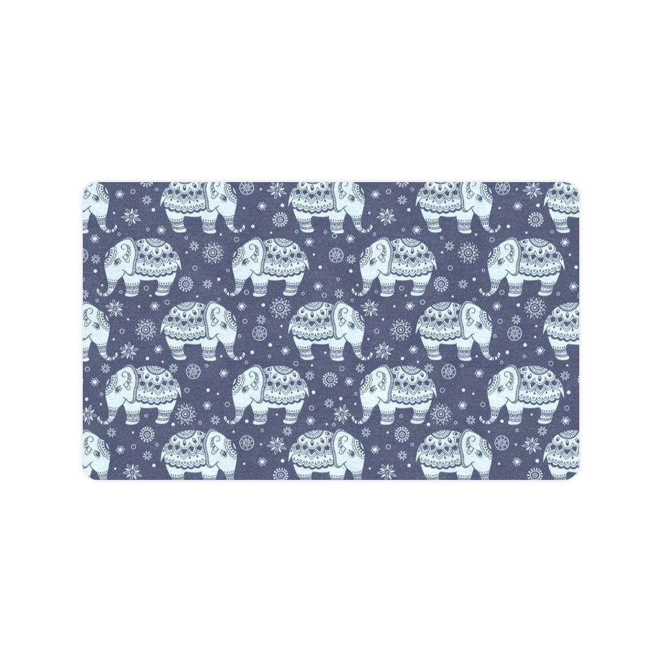 Elephant tribal design pattern Doormat