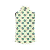 Snail Pattern Print Design 04 Men's Padded Vest