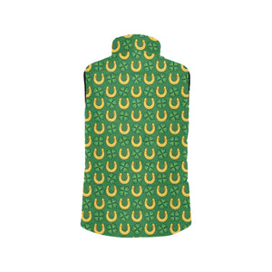 Horseshoes Pattern Print Design 05 Men's Padded Vest